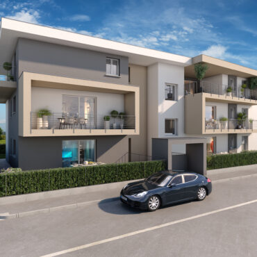 NUOVO RESIDENCE IN COSTRUZIONE – BELLISSIMO TRILOCALE CON BALCONE E BOX!